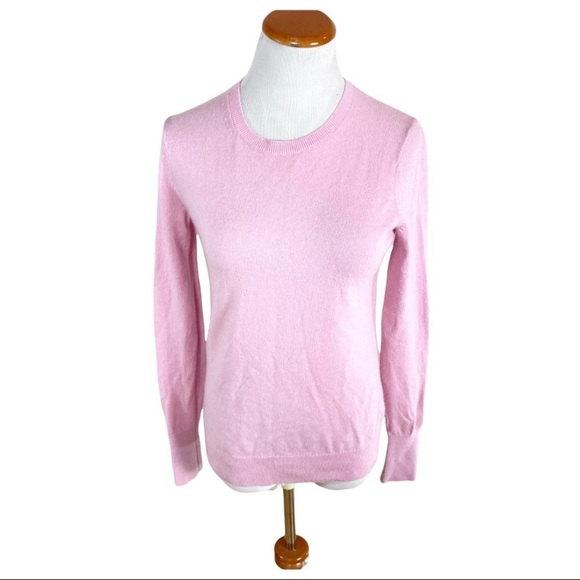 Everlane Sweaters - Everlane Cashmere Pink Pullover‎ Sweater Long Sleeve Women’s Sz Small